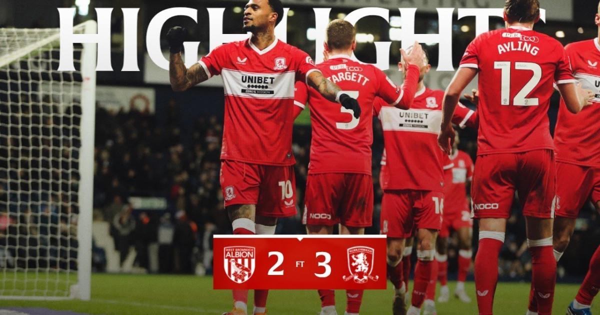West Bromwich Albion - Middlesbrough
