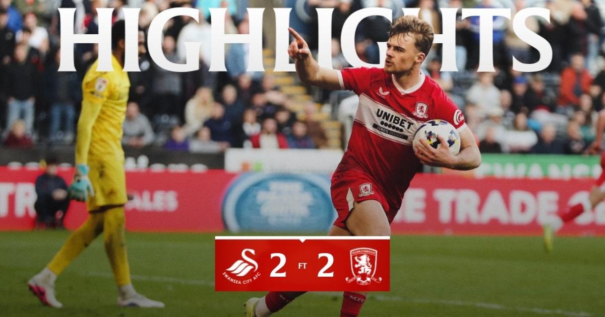 Swansea City - Middlesbrough