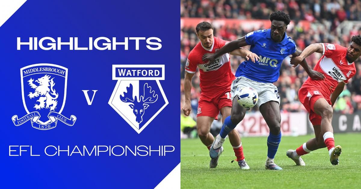 Middlesbrough - Watford