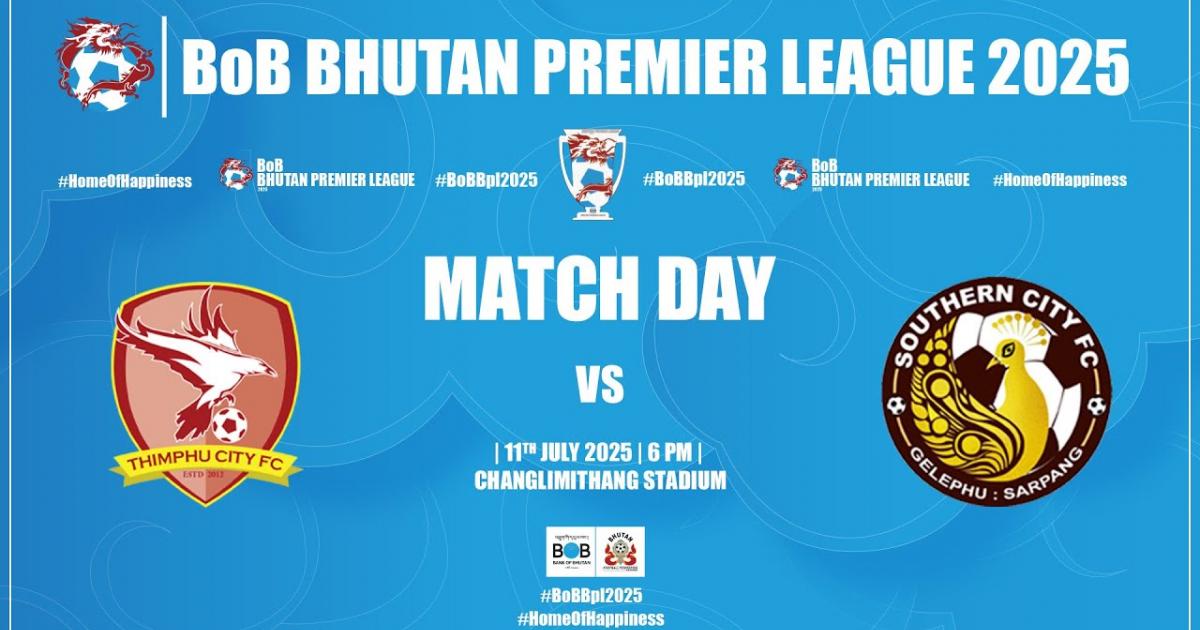 Live Stream trận đấu giữa Thimphu City và Southern City