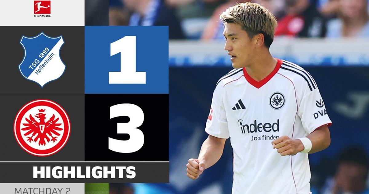 Hoffenheim - Eintracht Frankfurt: Highlights