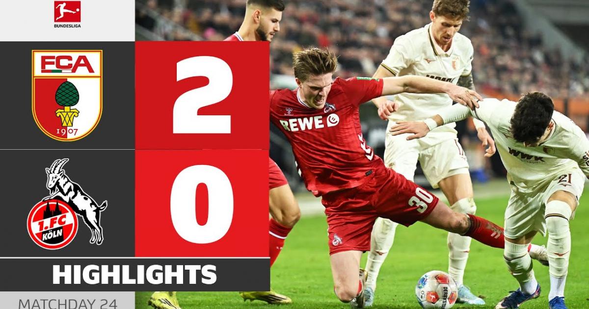 Highlights trận đấu giữa Augsburg và Koln