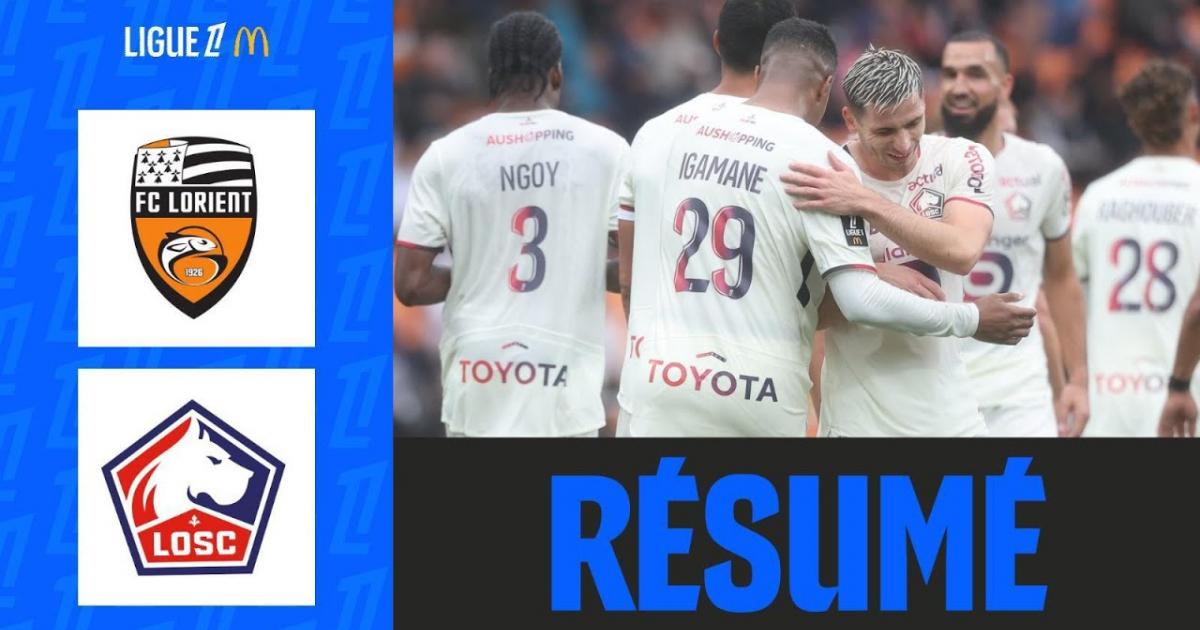 Lorient - Lille: Highlights