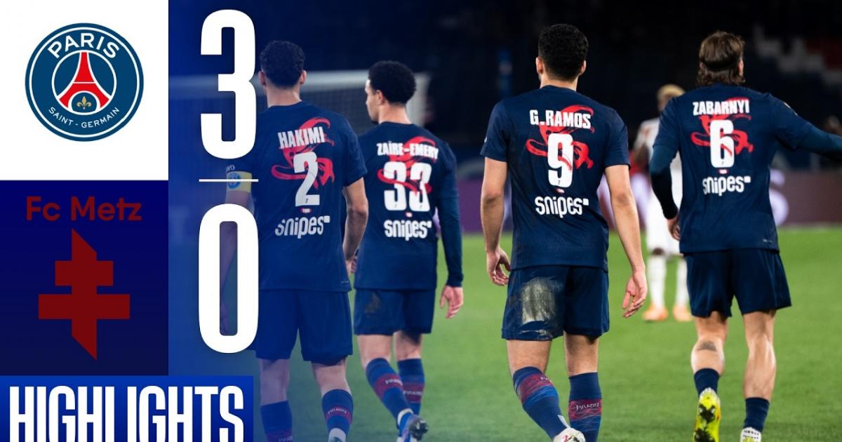 PSG - Metz