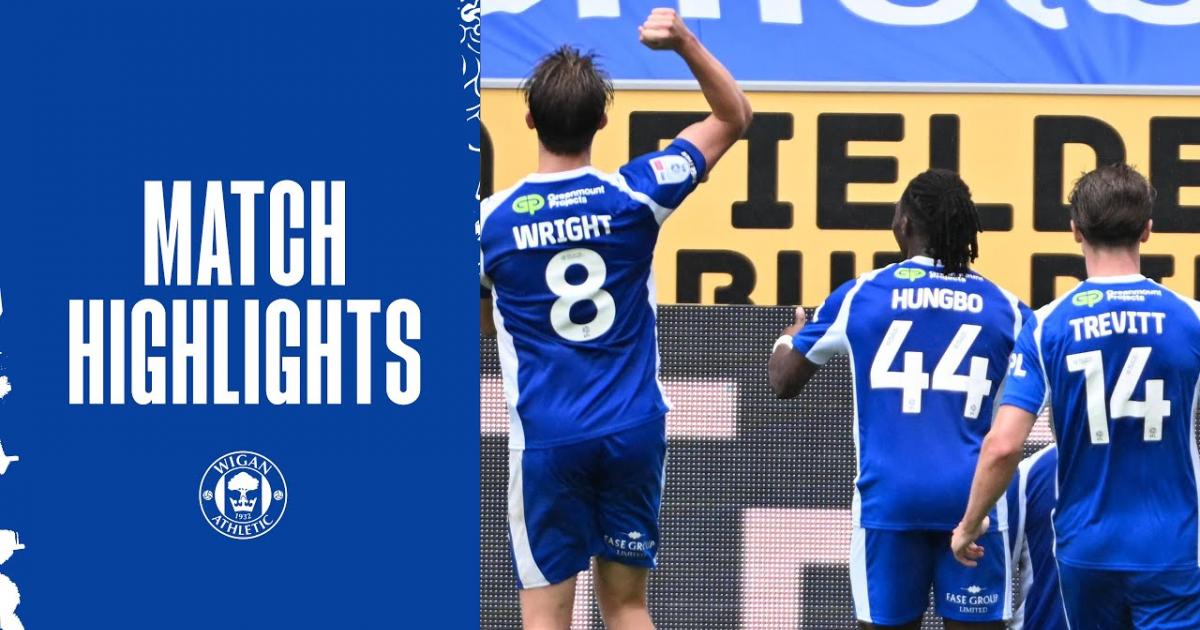 Wigan - Stockport: Highlights
