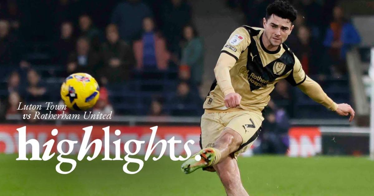 Luton - Rotherham