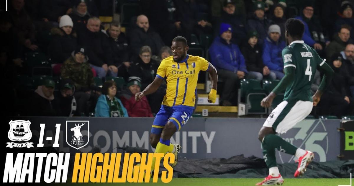 Plymouth - Mansfield Town