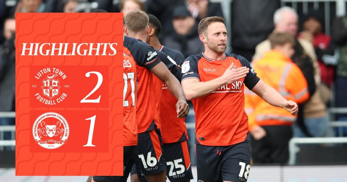 Luton - Peterborough United