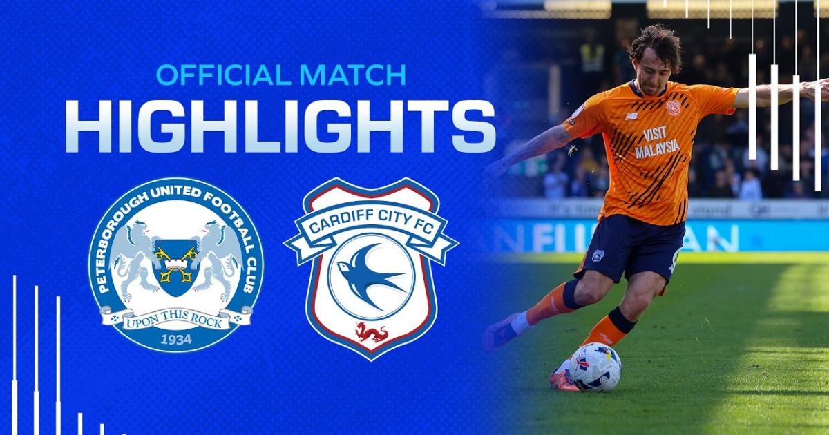 Peterborough United - Cardiff City