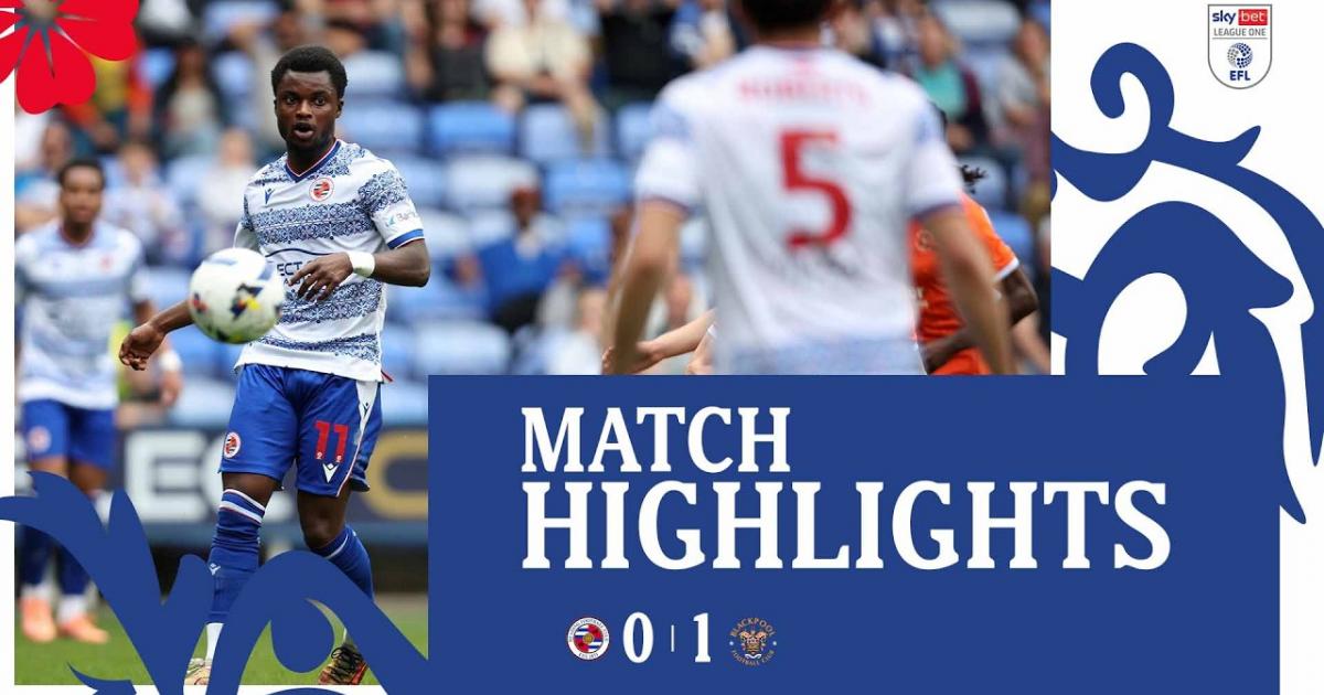 Reading - Blackpool
