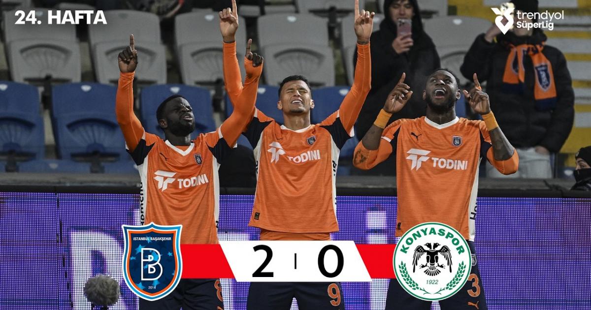 Highlights trận đấu giữa Istanbul Basaksehir và Konyaspor