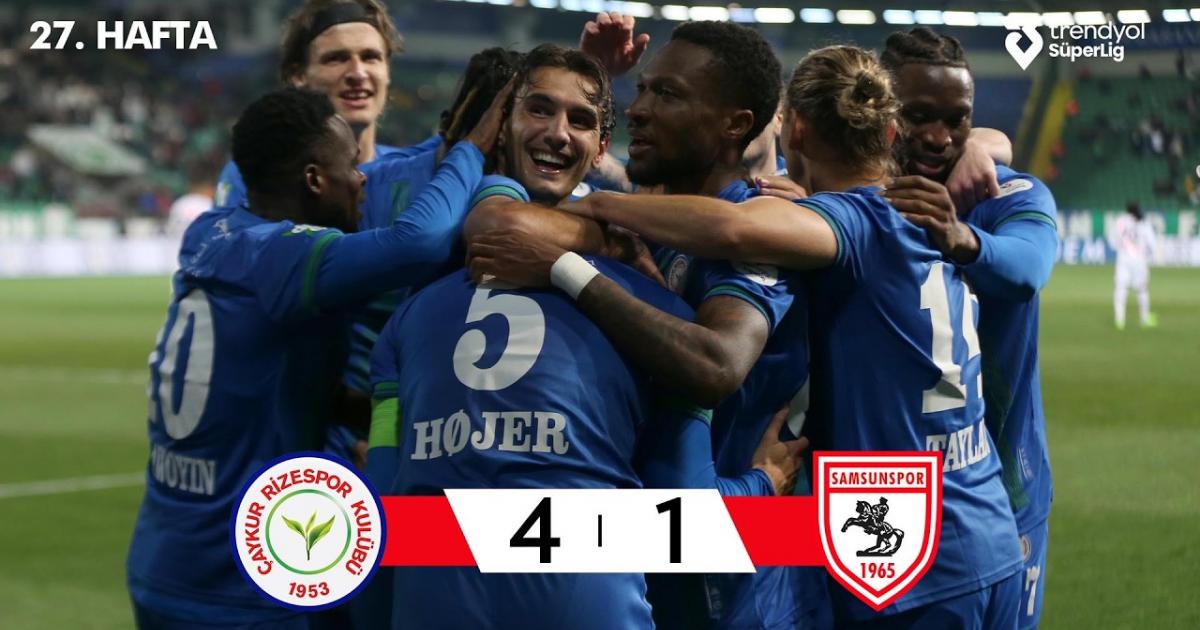 Rizespor - Samsunspor