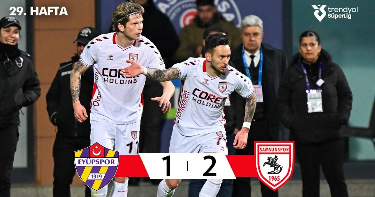 Highlights trận đấu giữa Eyupspor và Samsunspor