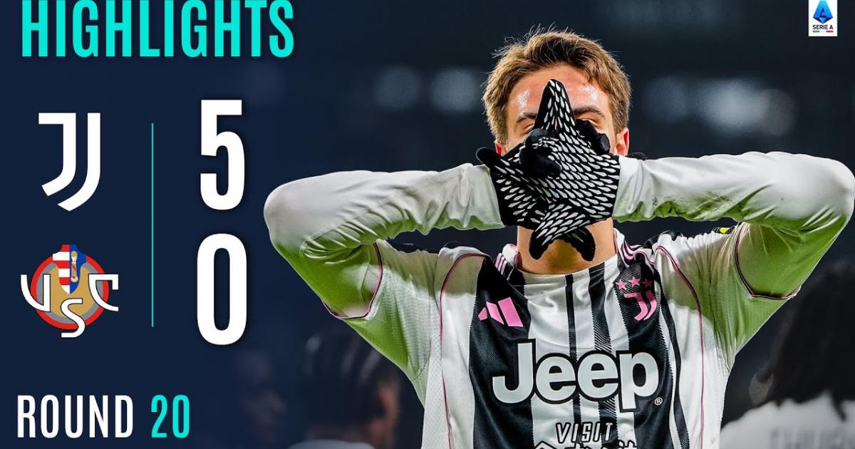 Highlights trận đấu giữa Juventus và Cremonese
