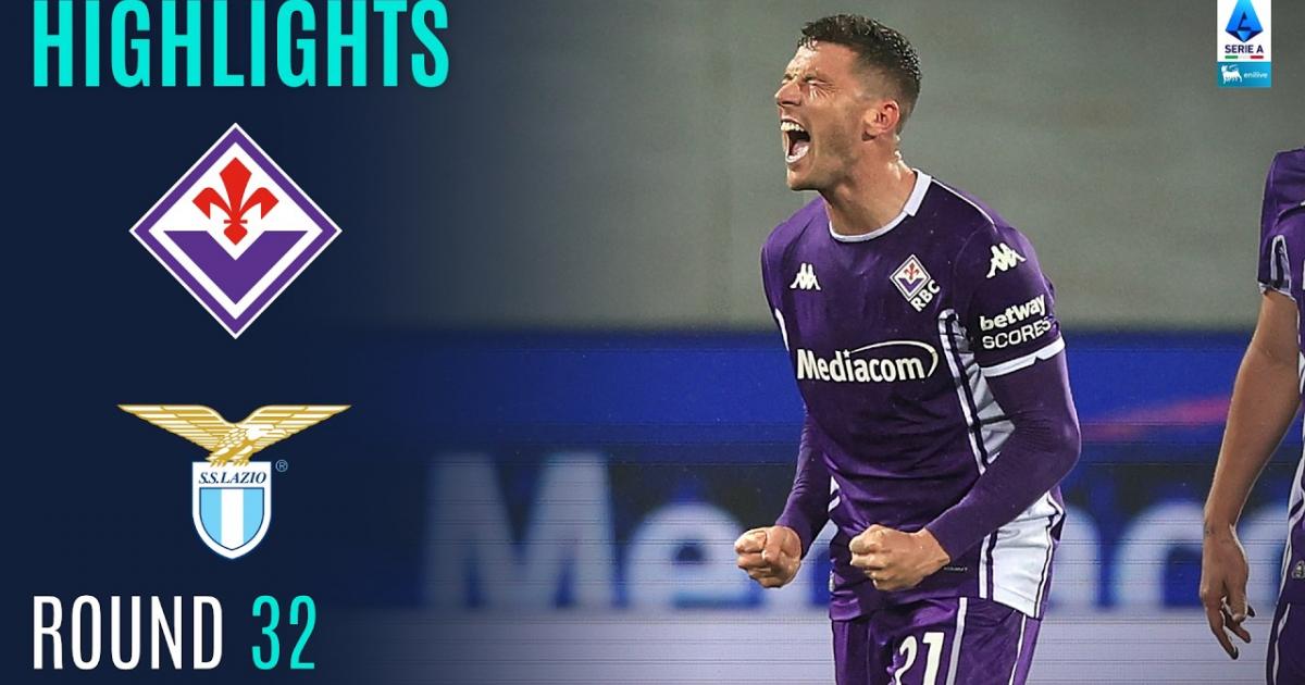Highlights trận đấu giữa Fiorentina và Lazio