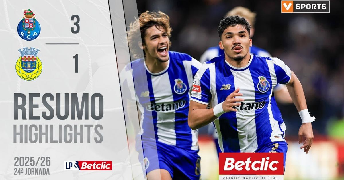 Highlights trận đấu giữa Porto và Arouca