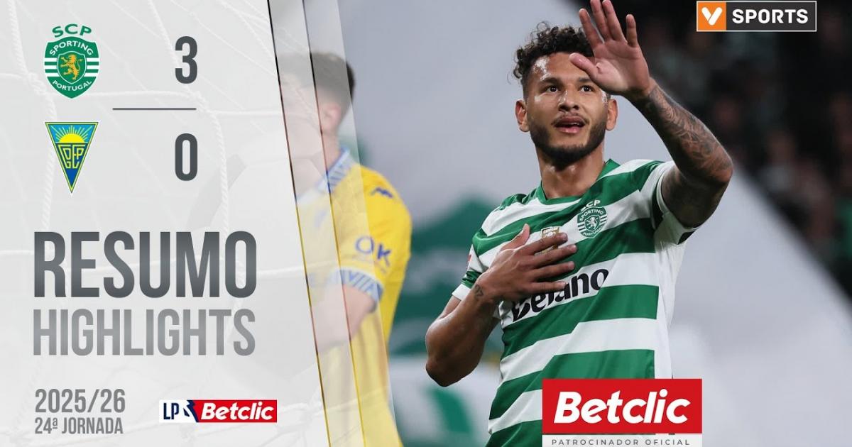 Highlights trận đấu giữa Sporting và Estoril