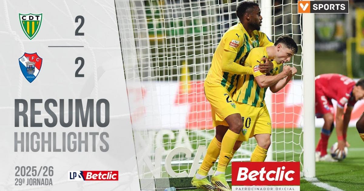 Highlights trận đấu giữa Tondela và Gil Vicente