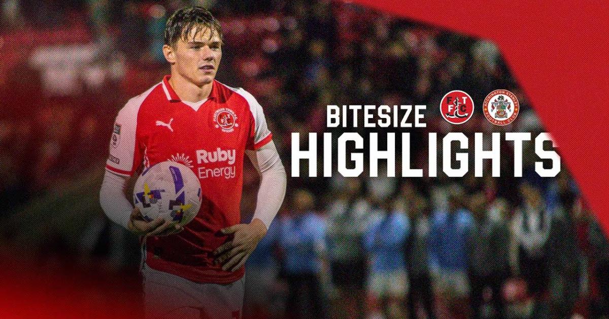 Fleetwood Town - Accrington Stanley: Highlights