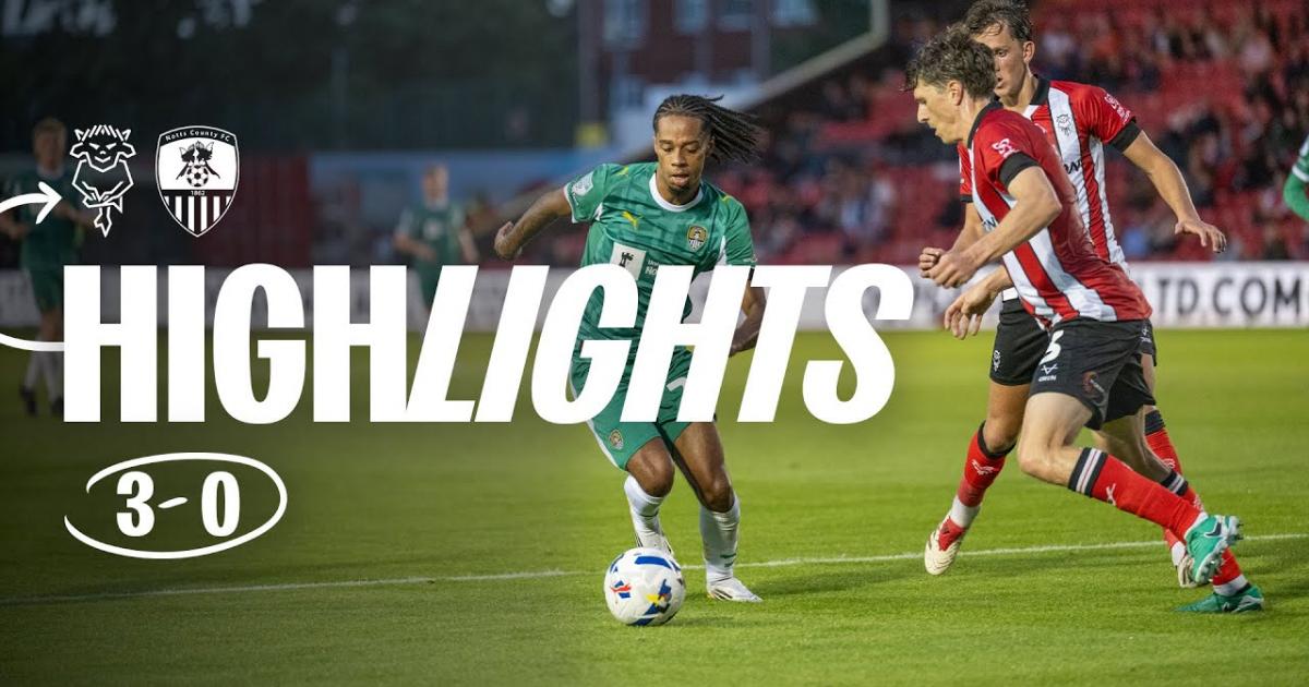 Lincoln City - Notts County: Highlights