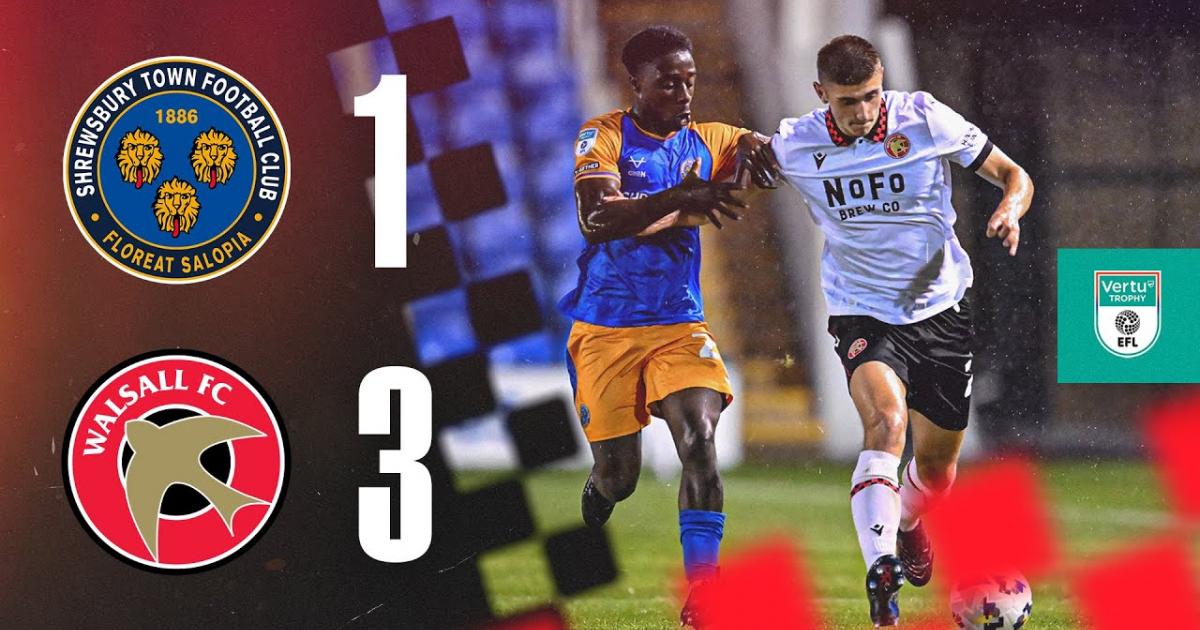 Shrewsbury - Walsall: Highlights