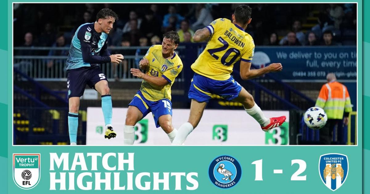 Wycombe Wanderers - Colchester