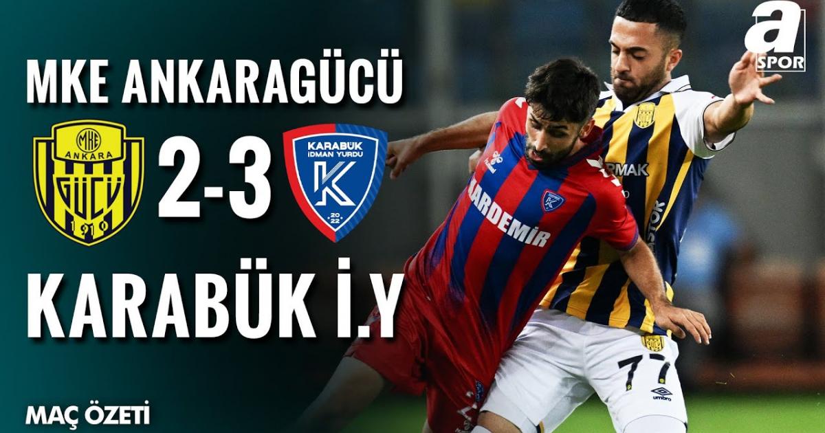 Ankaragucu - Karabuk Idman Yurdu