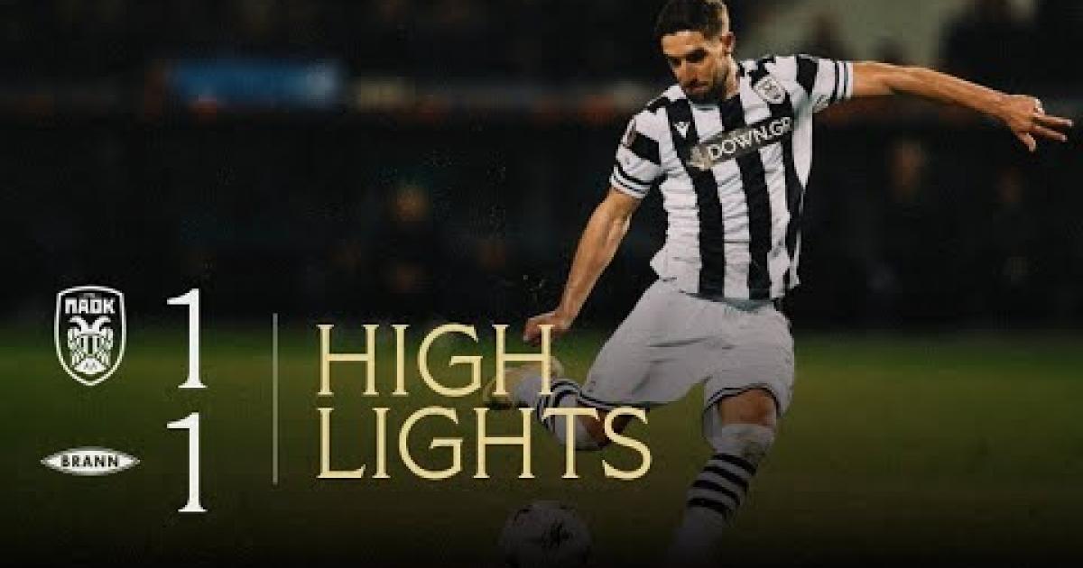Highlights trận đấu giữa PAOK và SK Brann