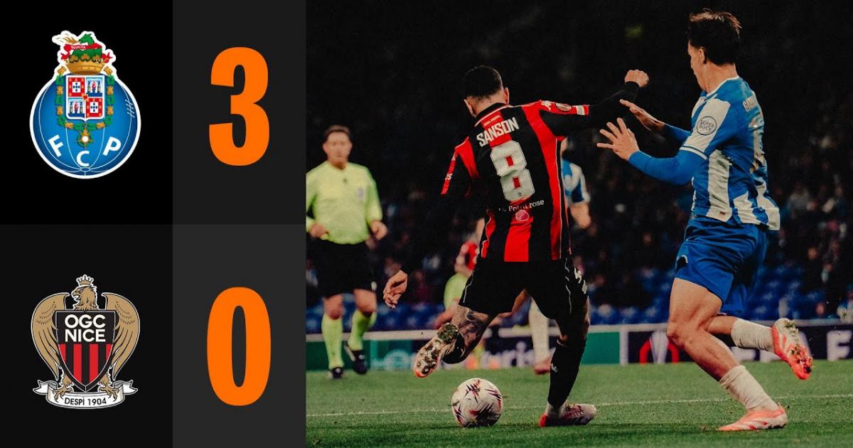 Highlights trận đấu giữa Porto và Nice