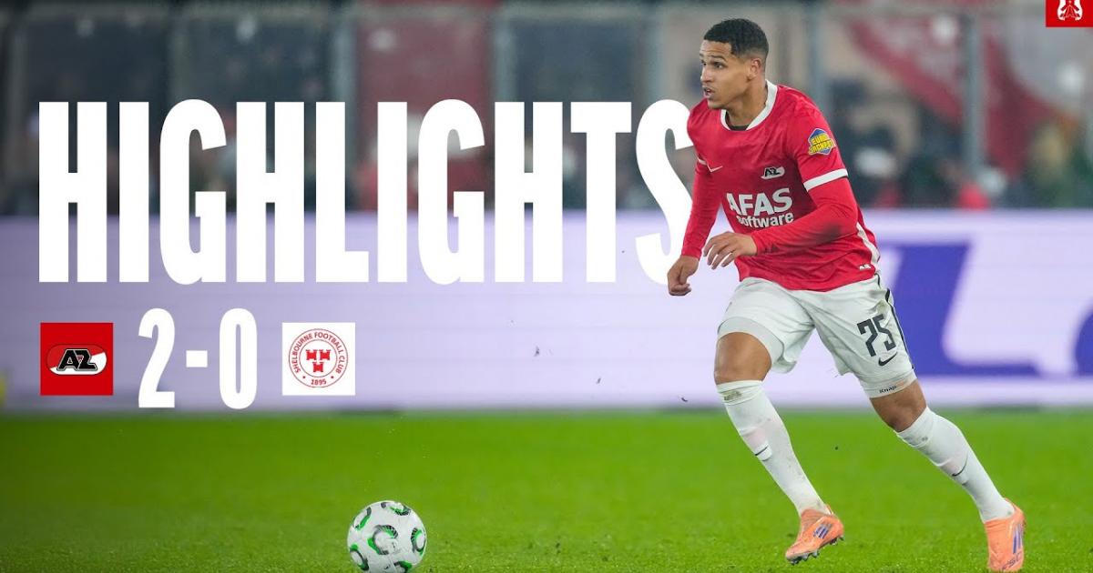 Highlights trận đấu giữa AZ và Shelbourne