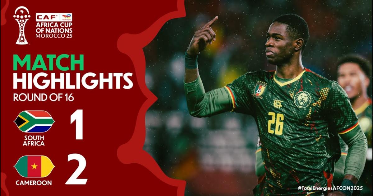 South Africa - Cameroon