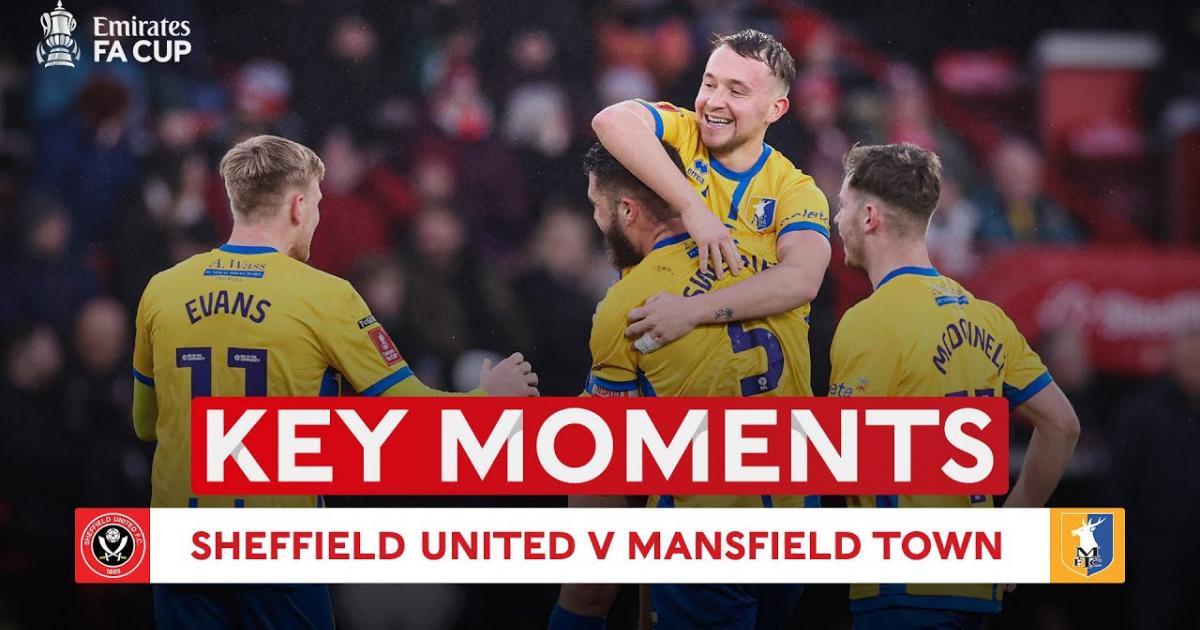 Highlights trận đấu giữa Sheffield United và Mansfield Town