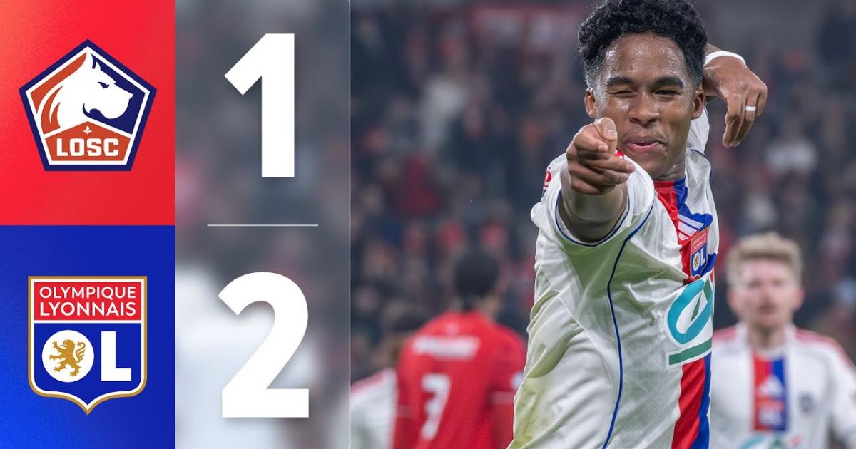 Highlights trận đấu giữa Lille và Lyon