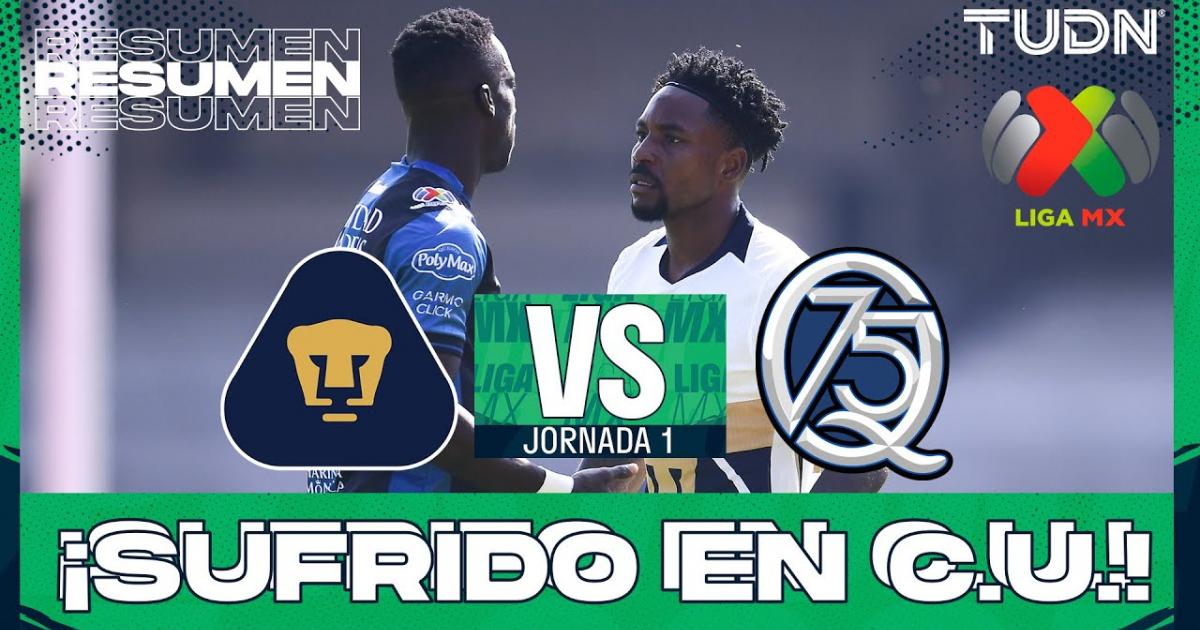 Highlights trận đấu giữa Pumas và Queretaro