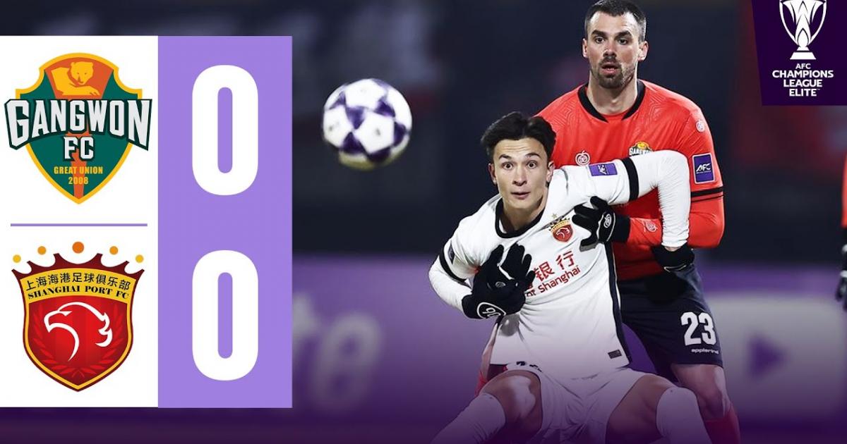 Gangwon FC - Shanghai Port