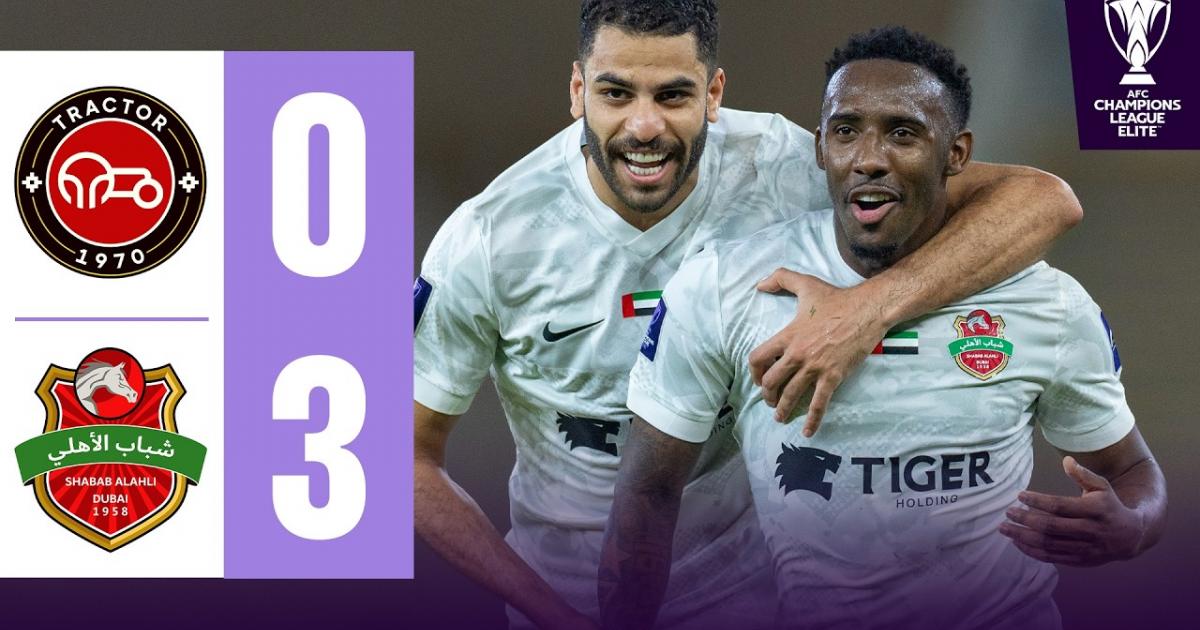 Tractor Sazi - Al Shabab Al Ahli