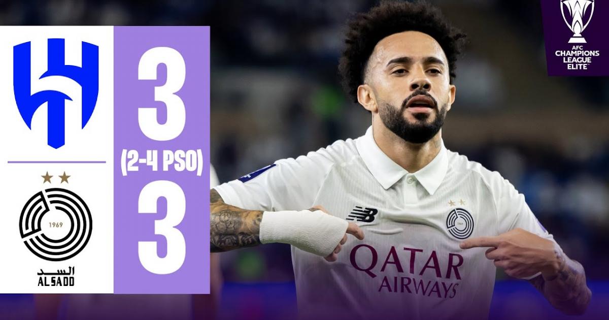 Highlights trận đấu giữa Al Hilal Riyadh và Al Sadd SC Doha