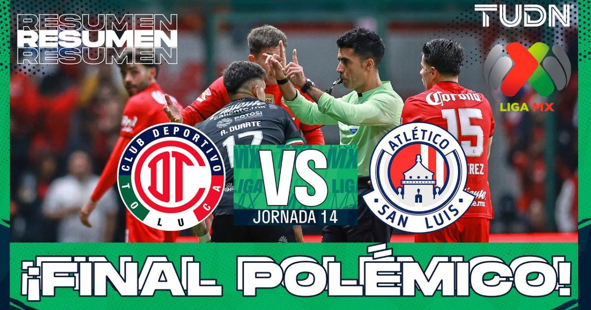 Highlights trận đấu giữa Toluca và Atletico San Luis