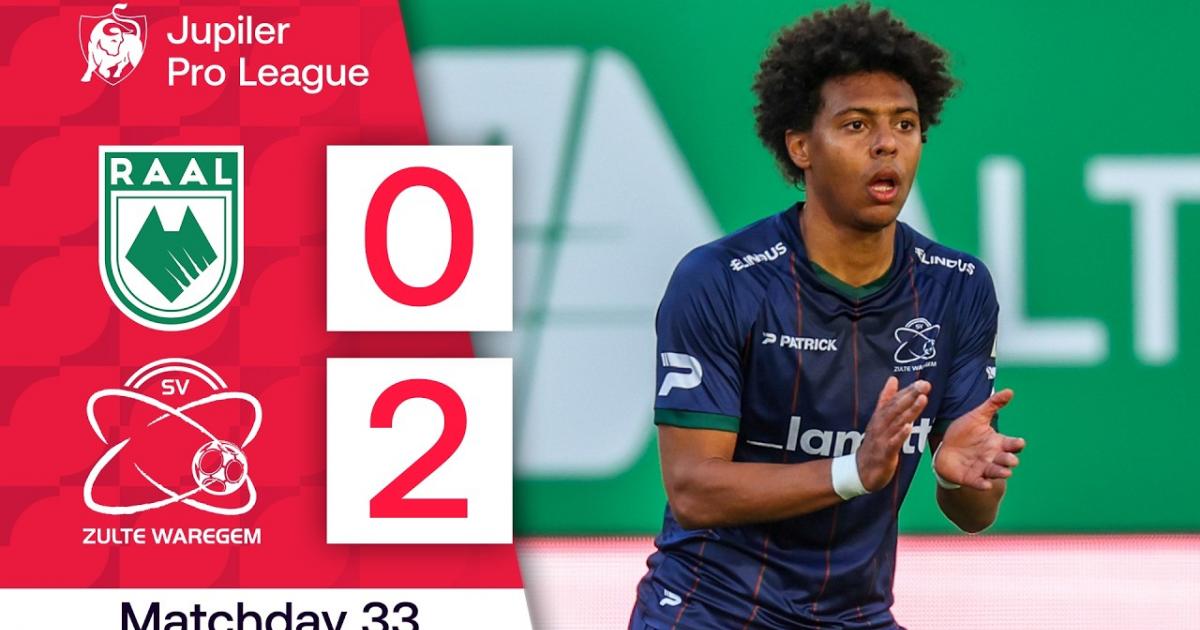 RAAL La Louviere - Zulte-Waregem