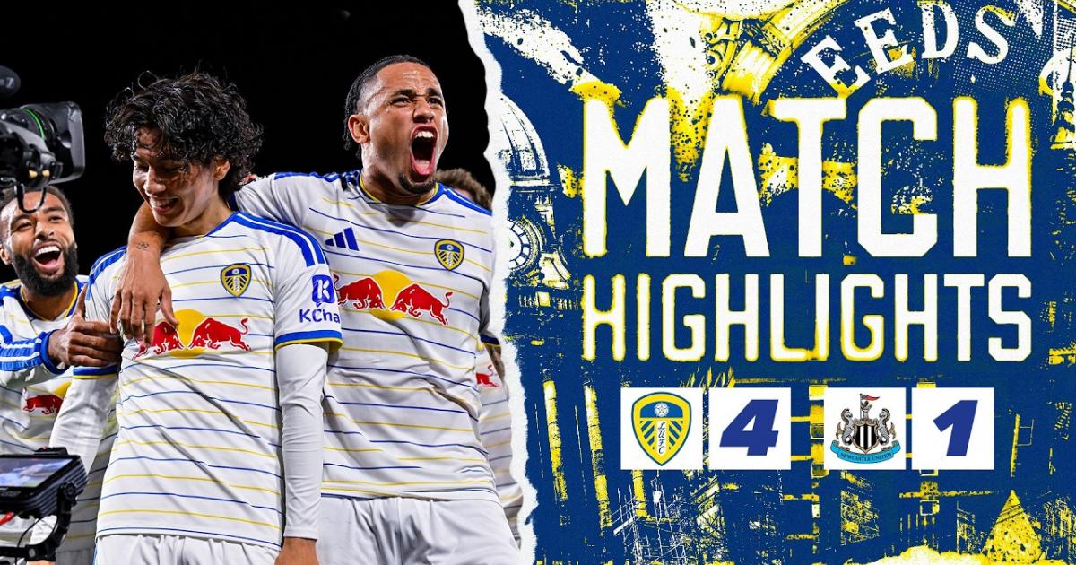 Thumbnail video: Leeds - Newcastle United