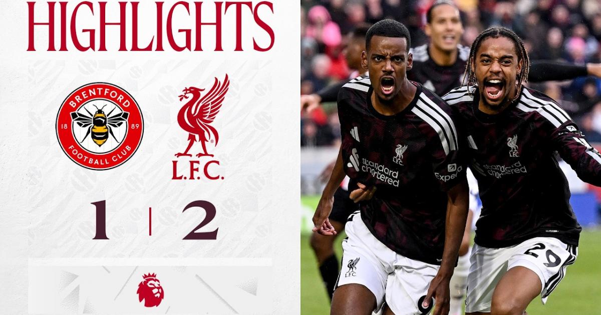 ملخص Brentford - Liverpool