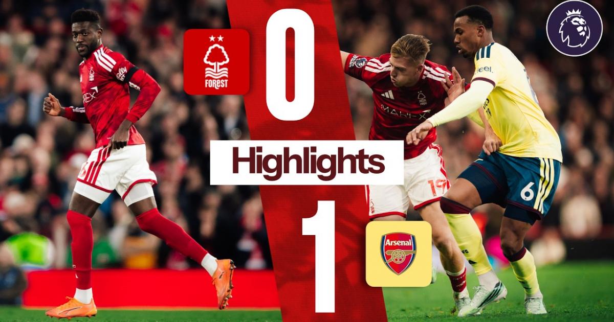 ملخص Nottingham Forest - Arsenal