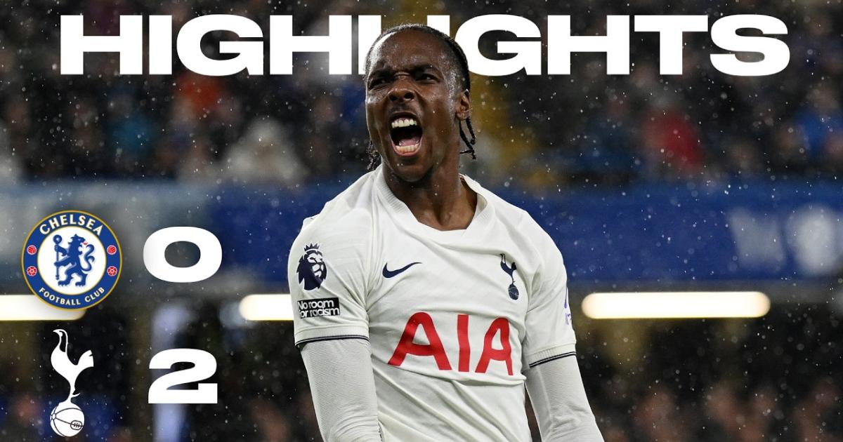 ملخص Chelsea - Tottenham Hotspur