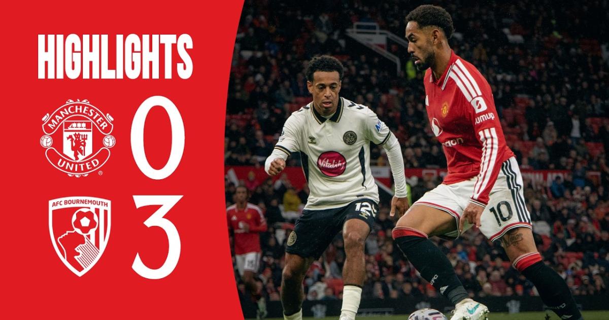 ملخص Manchester United - Bournemouth