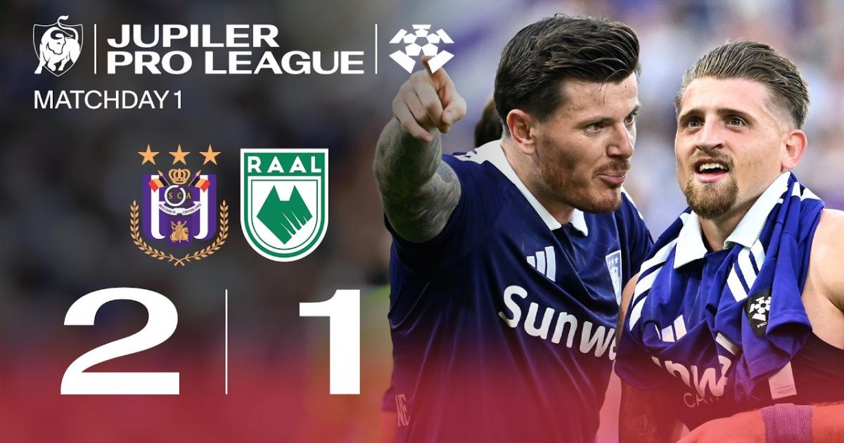 Anderlecht - RAAL La Louviere