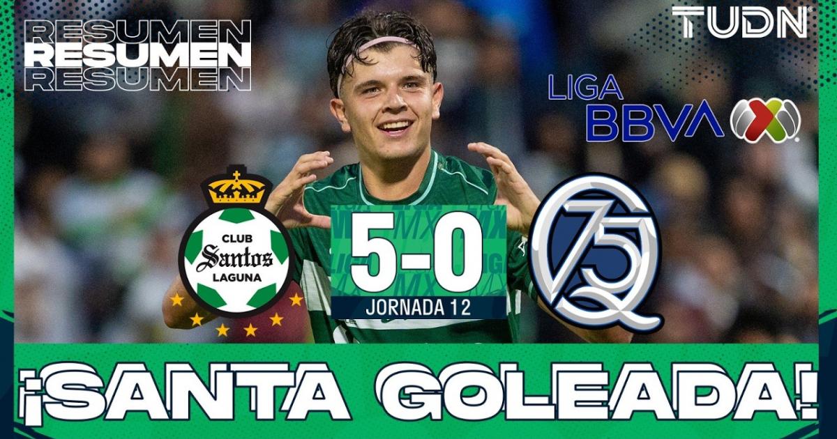 ملخص Santos Laguna - Queretaro