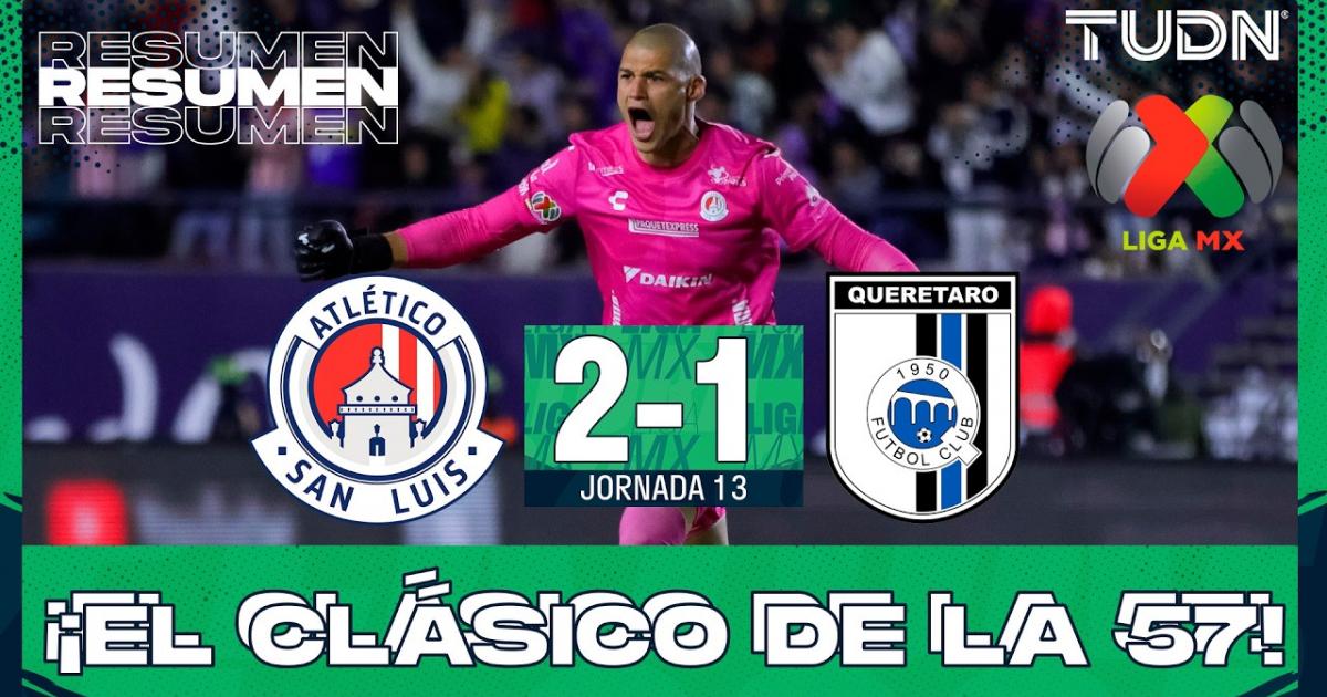 ملخص Atletico San Luis - Queretaro