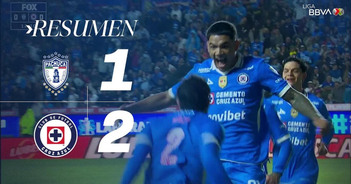 ملخص Pachuca - Cruz Azul