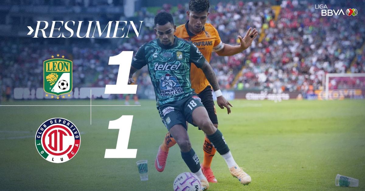 ملخص Leon - Toluca