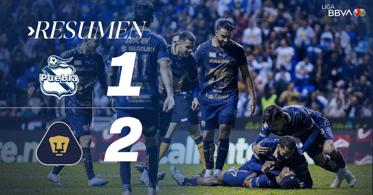 ملخص المباراة بويبلا × Pumas